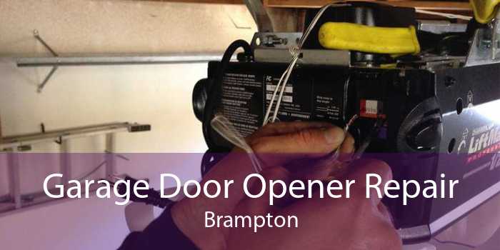 Garage Door Opener Repair Brampton 🥇 Opener Motor & Pad Repair