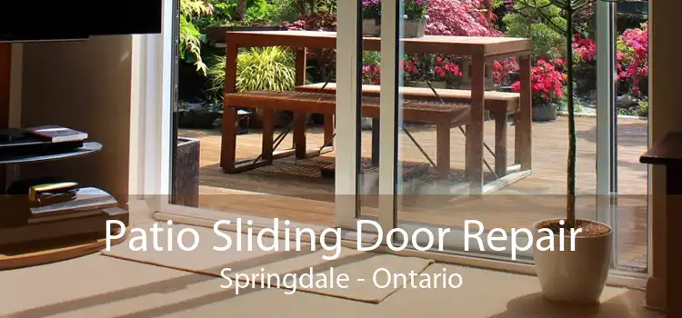 Patio Sliding Door Repair Springdale - Ontario