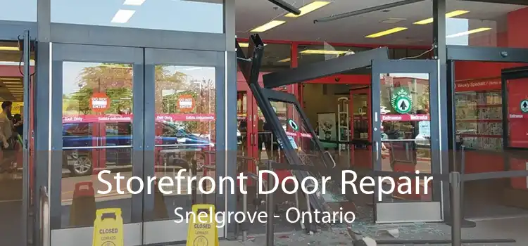 Storefront Door Repair Snelgrove - Ontario