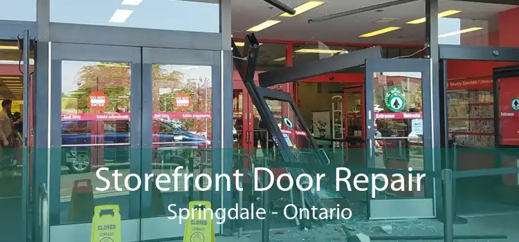 Storefront Door Repair Springdale - Ontario
