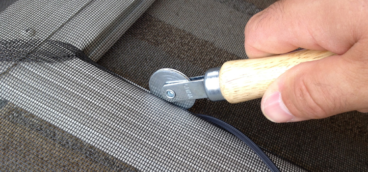 metal screen door repair in Brampton