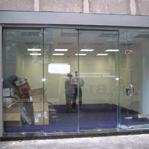 shop front door repair Castlemore